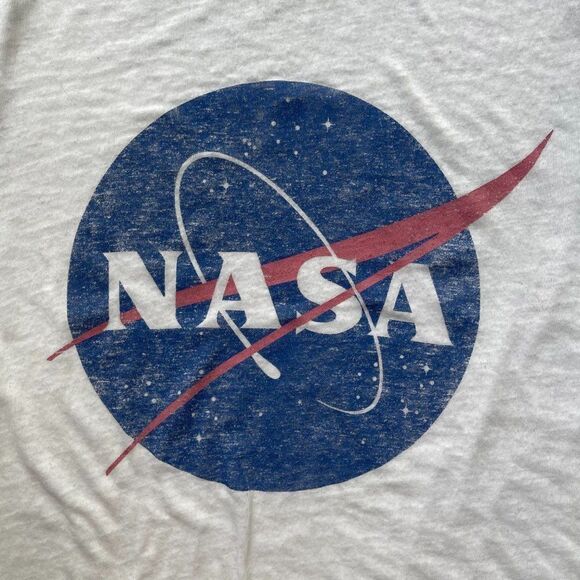 Zoe + Liv Nasa Graphic White Tee‎ Shirt - Small - Picture 5 of 10